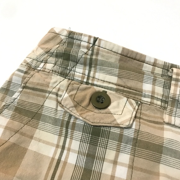 PIPER & BLUE | Cargo Shorts, Plaid - 11 - Picture 4 of 7